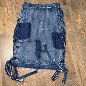 Denim Skirt New With Tags